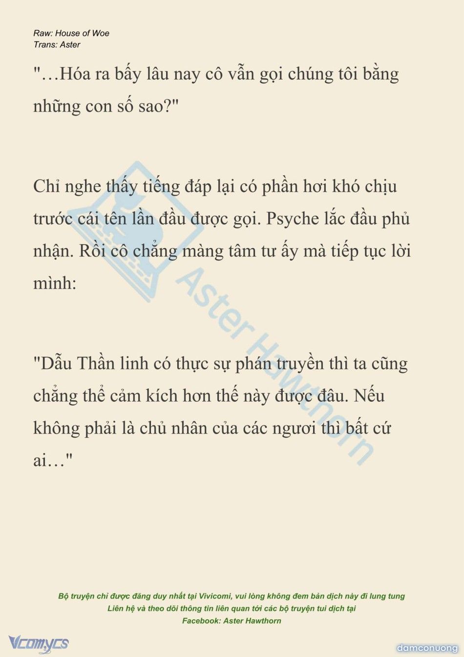 đọc truyện [novel] Dành Cho Các Nữ Thần: Dành Cho Psyche Chương 43 ảnh 12 tại Thiên Thai Truyện