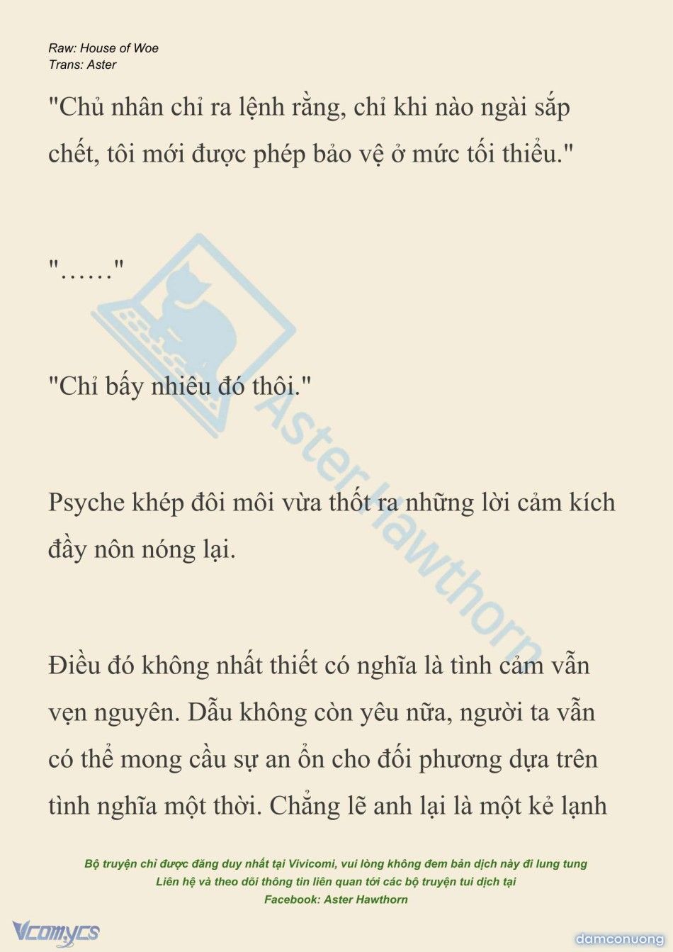 đọc truyện [novel] Dành Cho Các Nữ Thần: Dành Cho Psyche Chương 43 ảnh 13 tại Thiên Thai Truyện