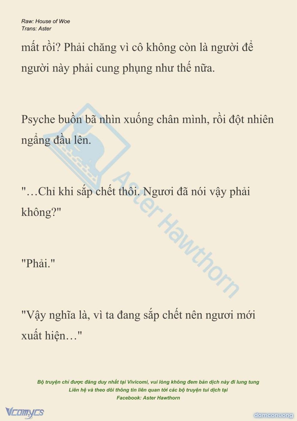 đọc truyện [novel] Dành Cho Các Nữ Thần: Dành Cho Psyche Chương 43 ảnh 16 tại Thiên Thai Truyện