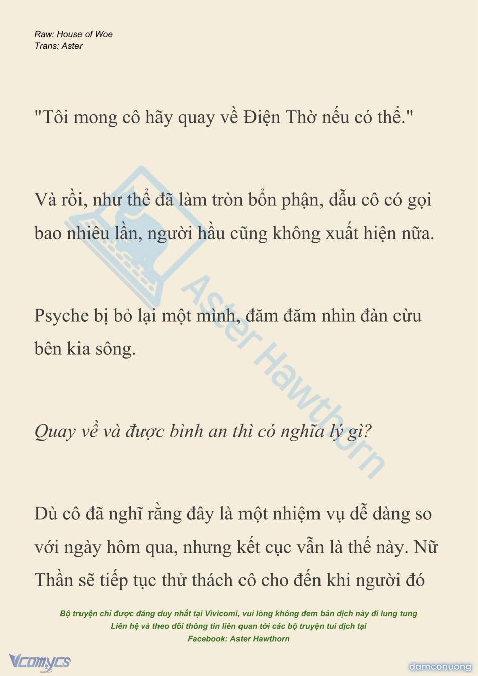 đọc truyện [novel] Dành Cho Các Nữ Thần: Dành Cho Psyche Chương 43 ảnh 19 tại Thiên Thai Truyện