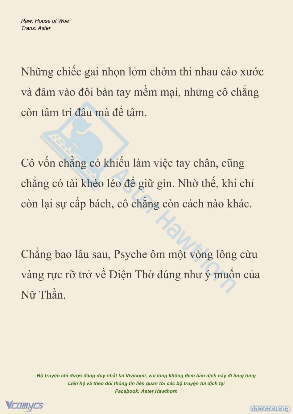 đọc truyện [novel] Dành Cho Các Nữ Thần: Dành Cho Psyche Chương 43 ảnh 24 tại Thiên Thai Truyện