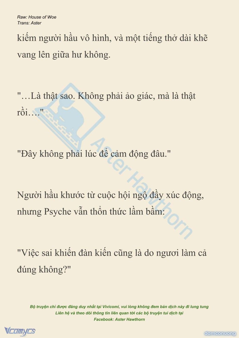 đọc truyện [novel] Dành Cho Các Nữ Thần: Dành Cho Psyche Chương 43 ảnh 8 tại Thiên Thai Truyện