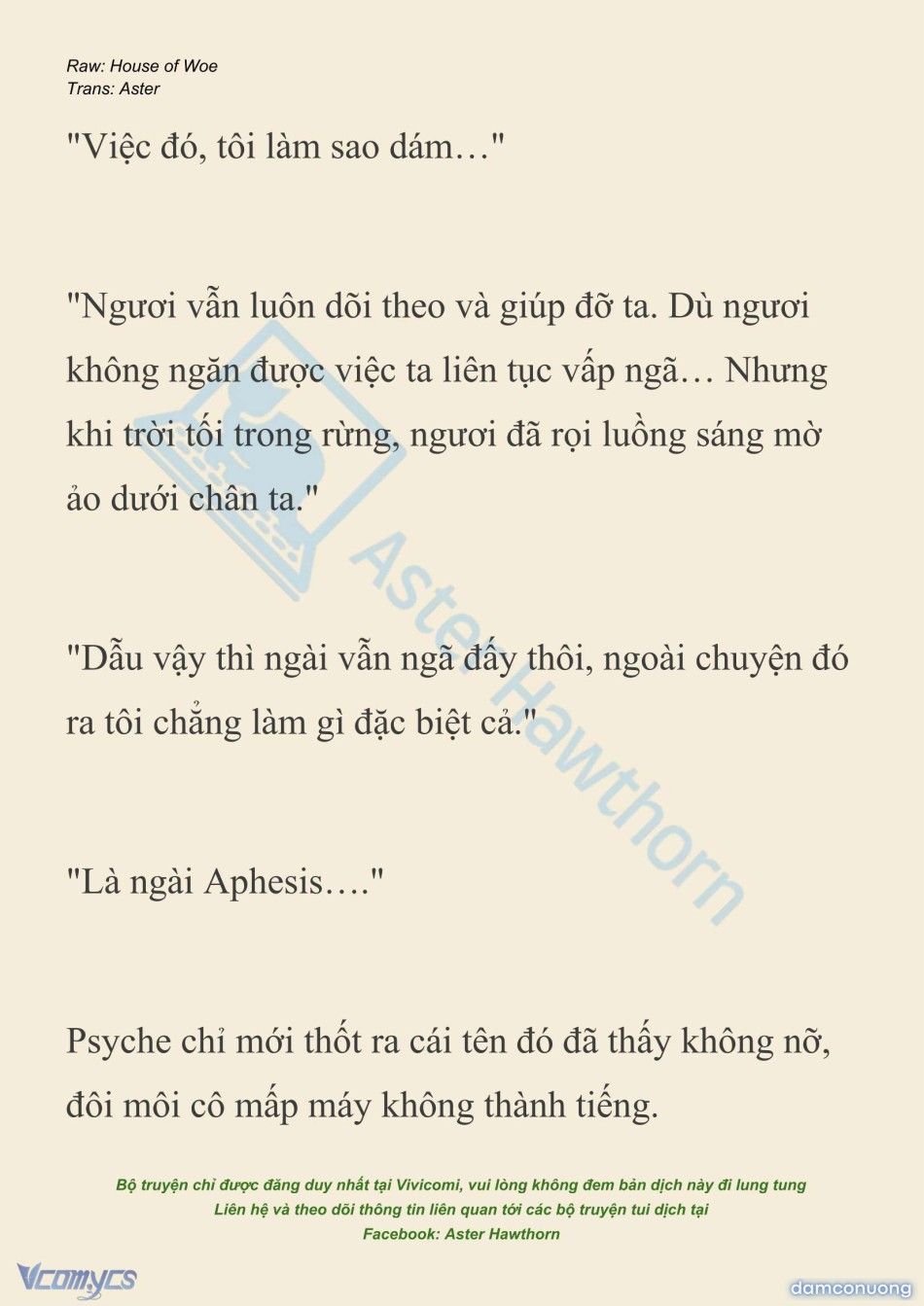đọc truyện [novel] Dành Cho Các Nữ Thần: Dành Cho Psyche Chương 43 ảnh 9 tại Thiên Thai Truyện