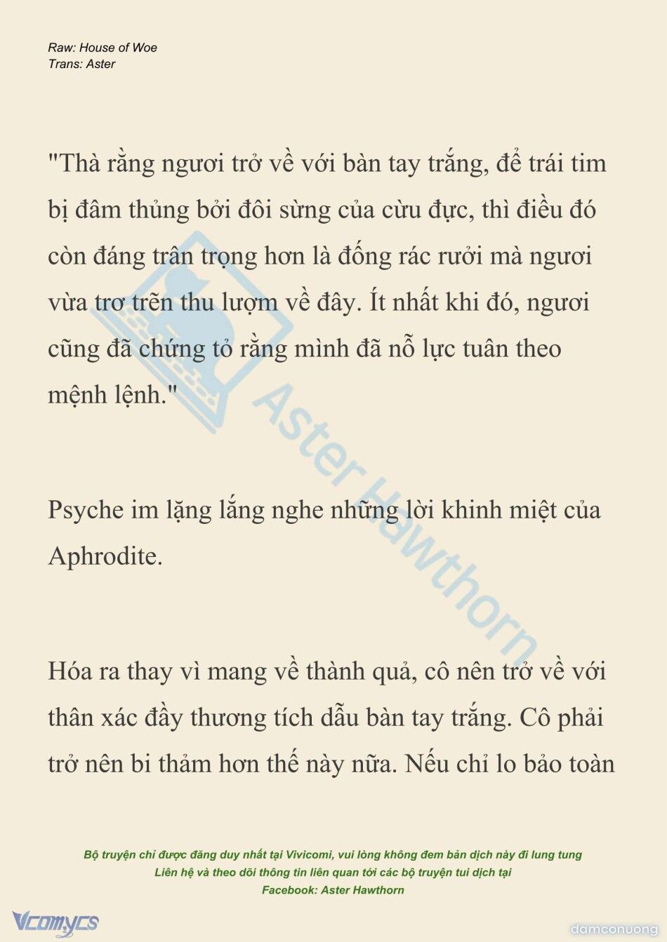 đọc truyện [novel] Dành Cho Các Nữ Thần: Dành Cho Psyche Chương 44 ảnh 3 tại Thiên Thai Truyện