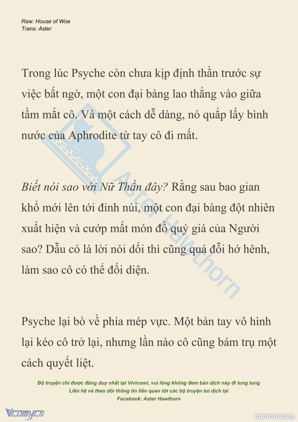đọc truyện [novel] Dành Cho Các Nữ Thần: Dành Cho Psyche Chương 44 ảnh 16 tại Thiên Thai Truyện