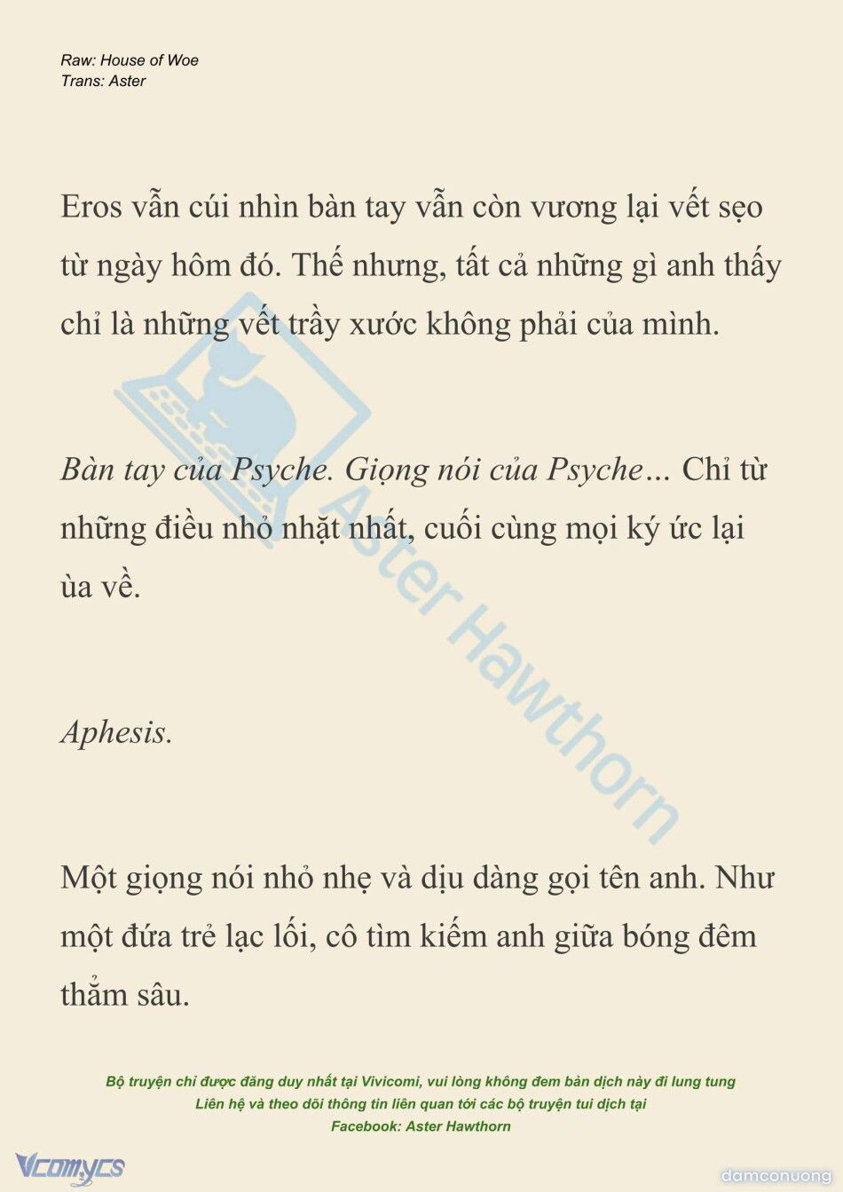 đọc truyện [novel] Dành Cho Các Nữ Thần: Dành Cho Psyche Chương 44 ảnh 21 tại Thiên Thai Truyện