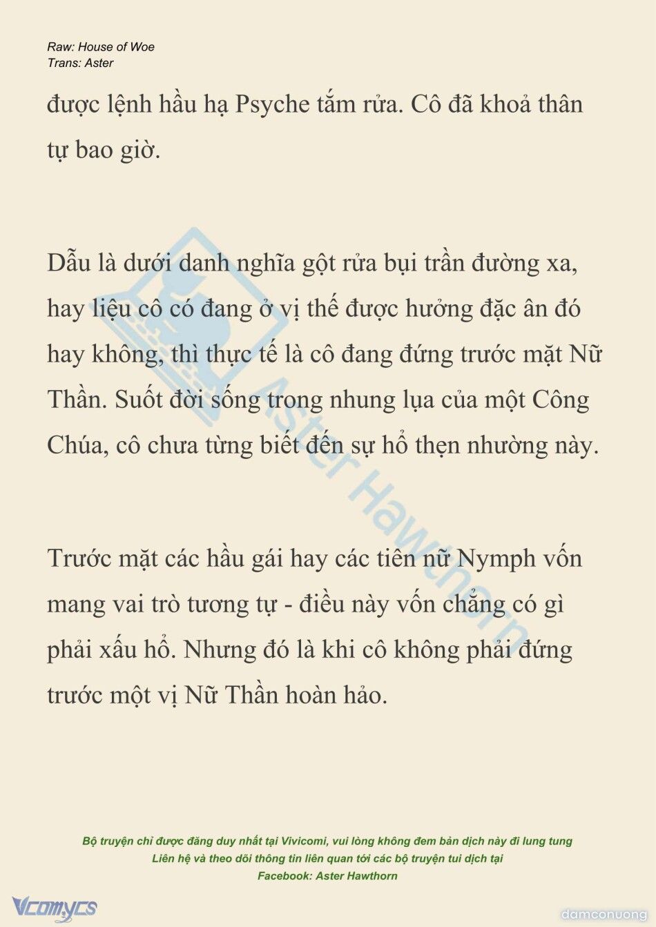 đọc truyện [novel] Dành Cho Các Nữ Thần: Dành Cho Psyche Chương 45 ảnh 3 tại Thiên Thai Truyện