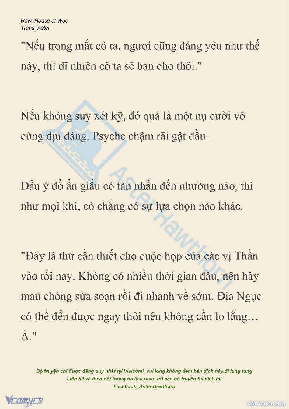 đọc truyện [novel] Dành Cho Các Nữ Thần: Dành Cho Psyche Chương 45 ảnh 18 tại Thiên Thai Truyện