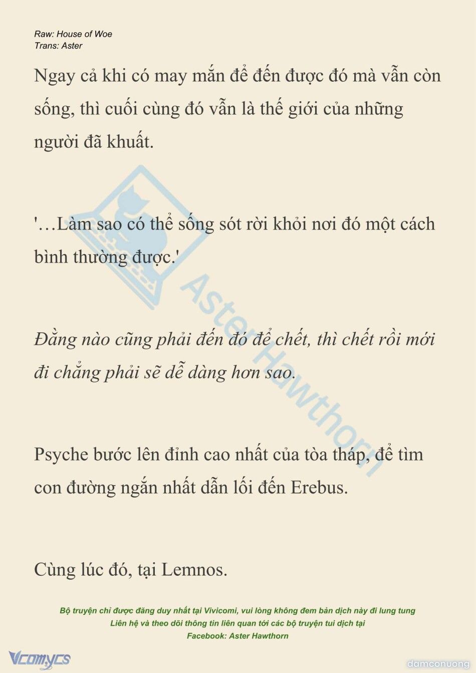 đọc truyện [novel] Dành Cho Các Nữ Thần: Dành Cho Psyche Chương 45 ảnh 24 tại Thiên Thai Truyện