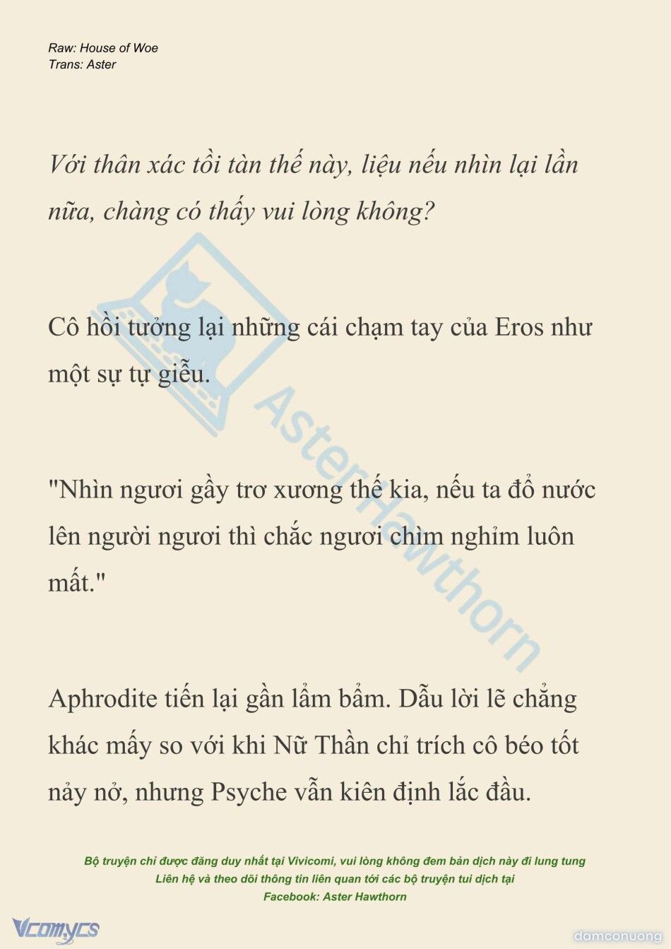 đọc truyện [novel] Dành Cho Các Nữ Thần: Dành Cho Psyche Chương 45 ảnh 5 tại Thiên Thai Truyện