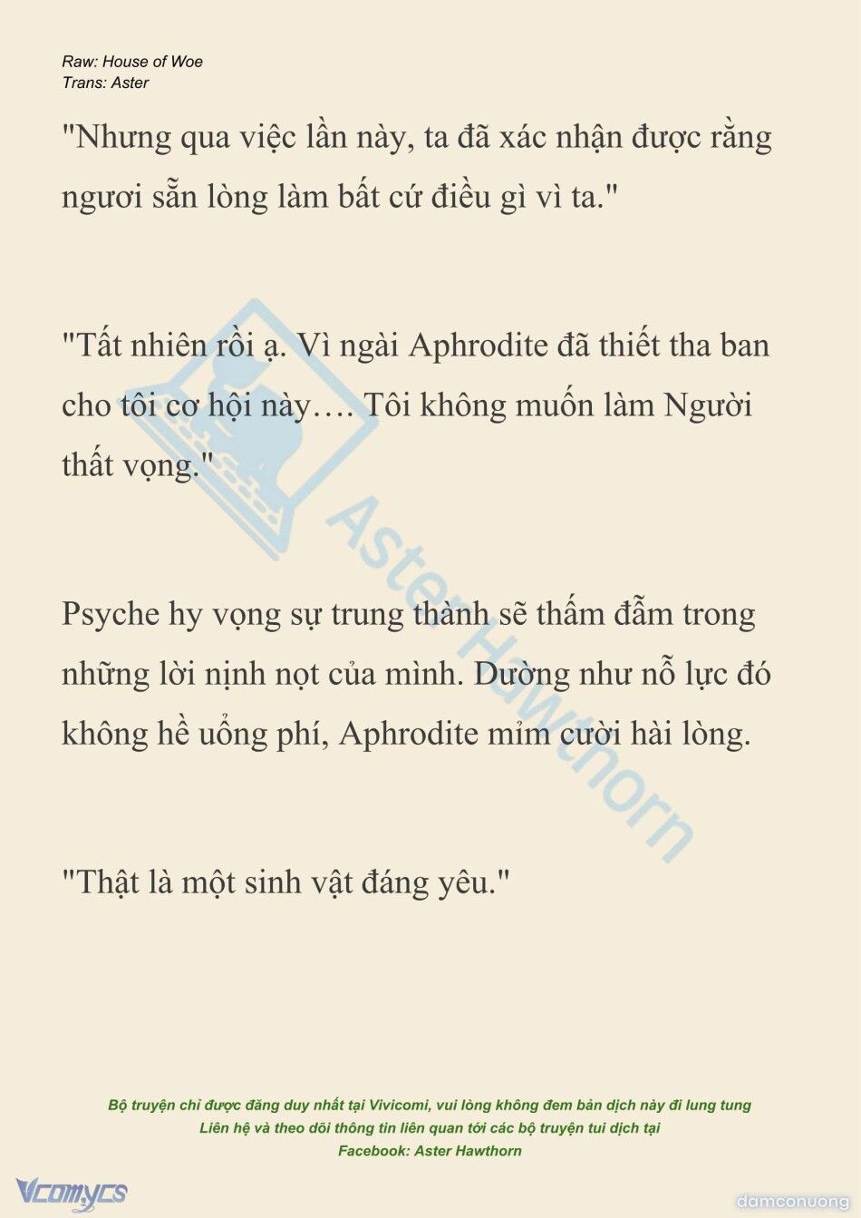 đọc truyện [novel] Dành Cho Các Nữ Thần: Dành Cho Psyche Chương 45 ảnh 9 tại Thiên Thai Truyện