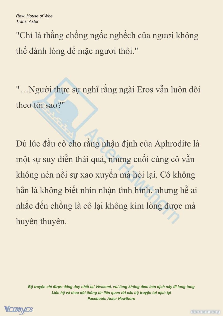 đọc truyện [novel] Dành Cho Các Nữ Thần: Dành Cho Psyche Chương 45 ảnh 11 tại Thiên Thai Truyện