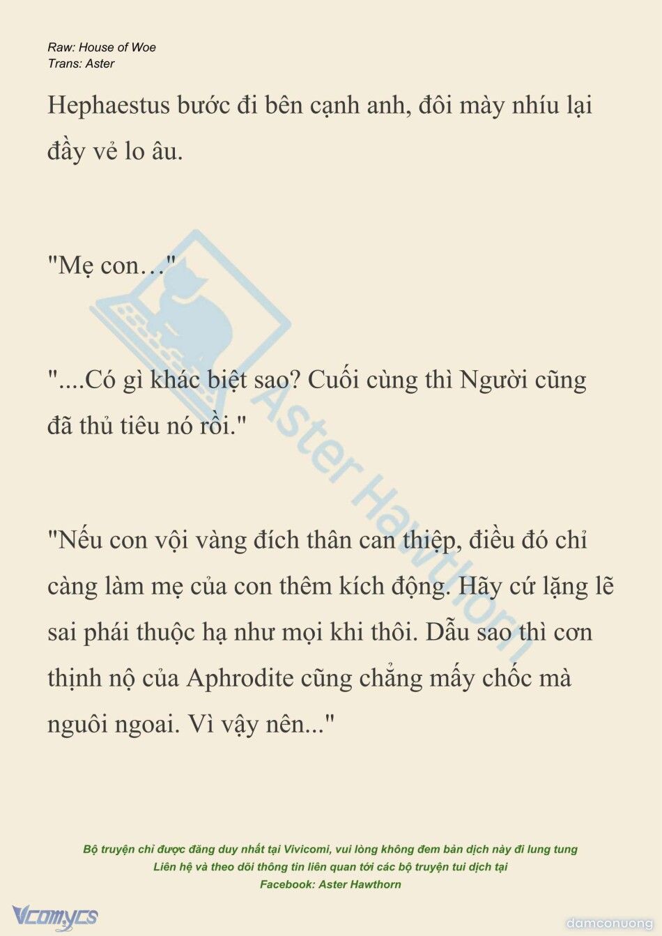 đọc truyện [novel] Dành Cho Các Nữ Thần: Dành Cho Psyche Chương 46 ảnh 3 tại Thiên Thai Truyện