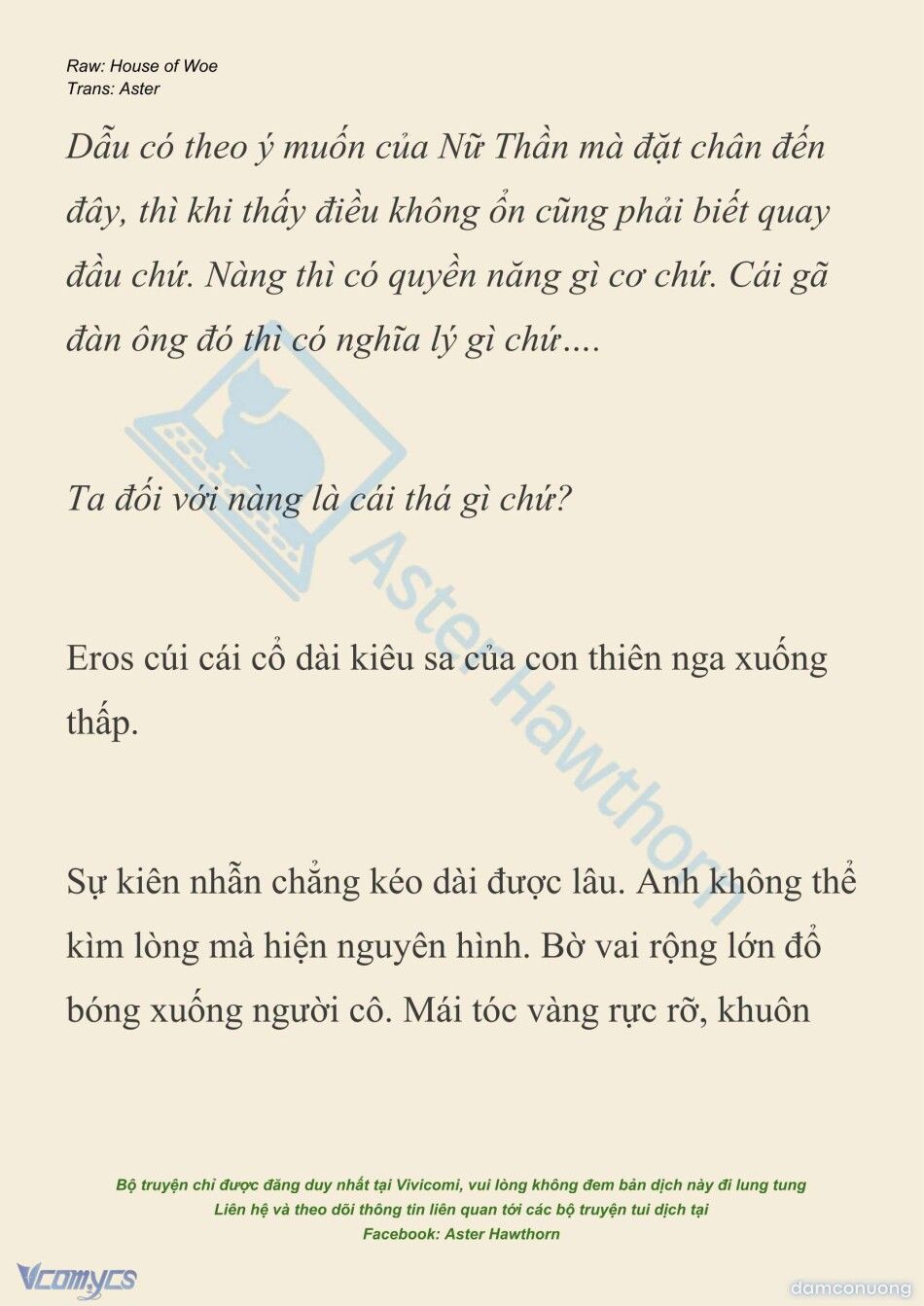 đọc truyện [novel] Dành Cho Các Nữ Thần: Dành Cho Psyche Chương 46 ảnh 18 tại Thiên Thai Truyện