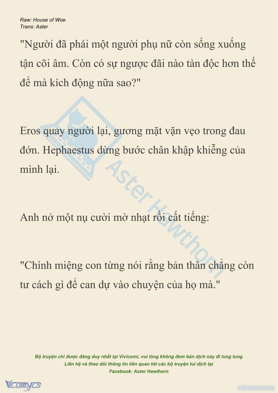 đọc truyện [novel] Dành Cho Các Nữ Thần: Dành Cho Psyche Chương 46 ảnh 4 tại Thiên Thai Truyện