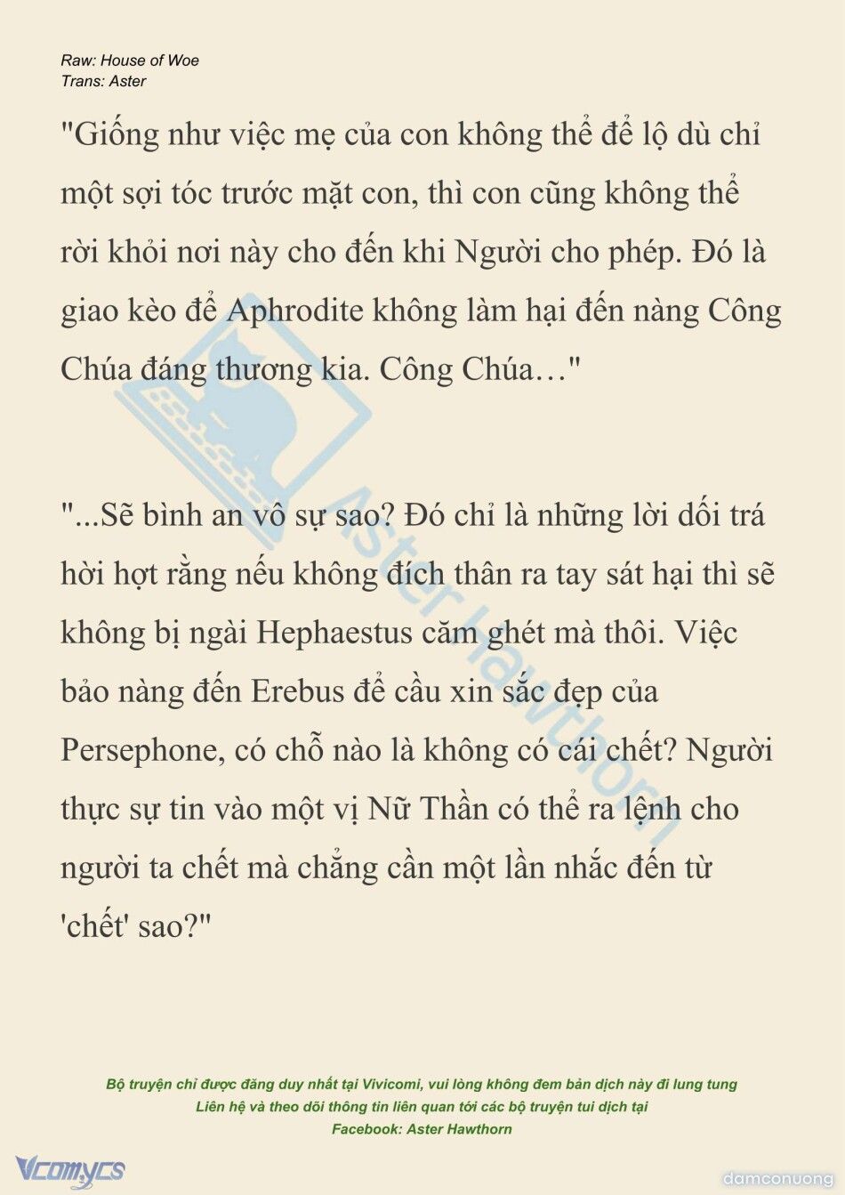 đọc truyện [novel] Dành Cho Các Nữ Thần: Dành Cho Psyche Chương 46 ảnh 6 tại Thiên Thai Truyện