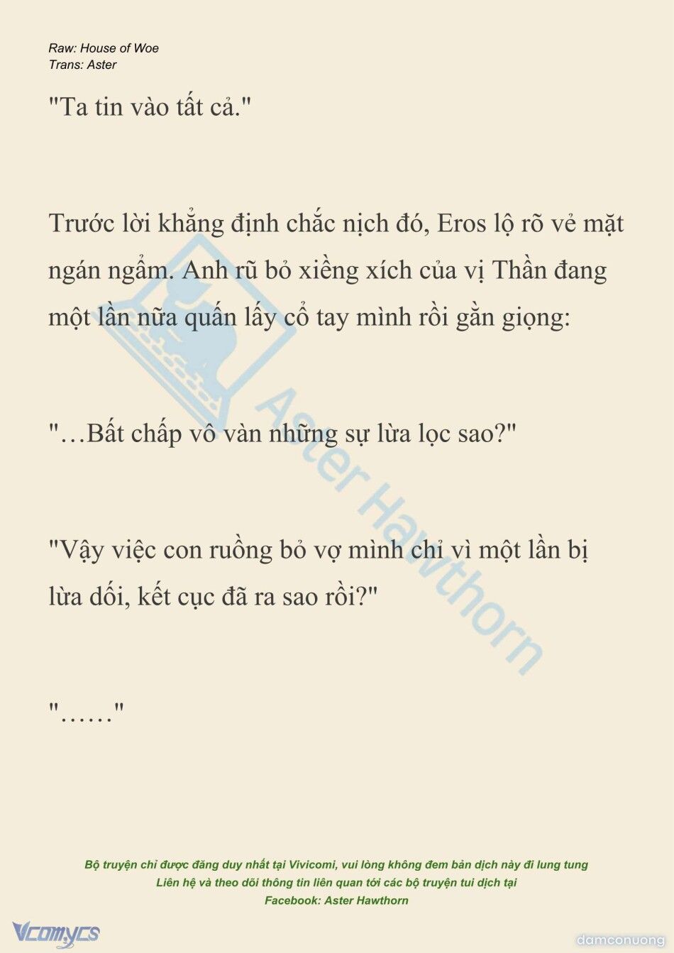 đọc truyện [novel] Dành Cho Các Nữ Thần: Dành Cho Psyche Chương 46 ảnh 7 tại Thiên Thai Truyện