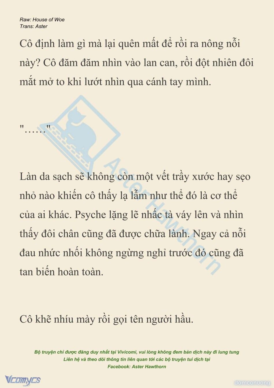 đọc truyện [novel] Dành Cho Các Nữ Thần: Dành Cho Psyche Chương 47 ảnh 3 tại Thiên Thai Truyện