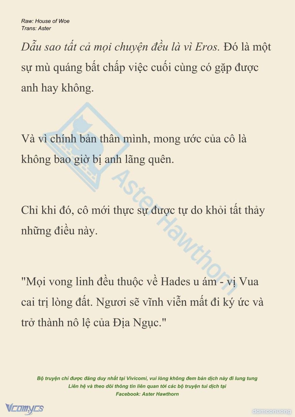 đọc truyện [novel] Dành Cho Các Nữ Thần: Dành Cho Psyche Chương 47 ảnh 13 tại Thiên Thai Truyện