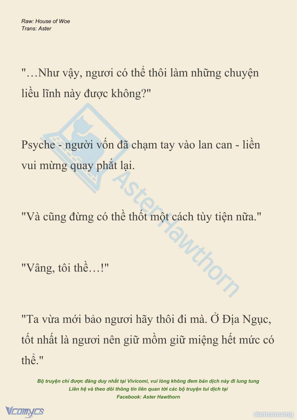 đọc truyện [novel] Dành Cho Các Nữ Thần: Dành Cho Psyche Chương 47 ảnh 16 tại Thiên Thai Truyện