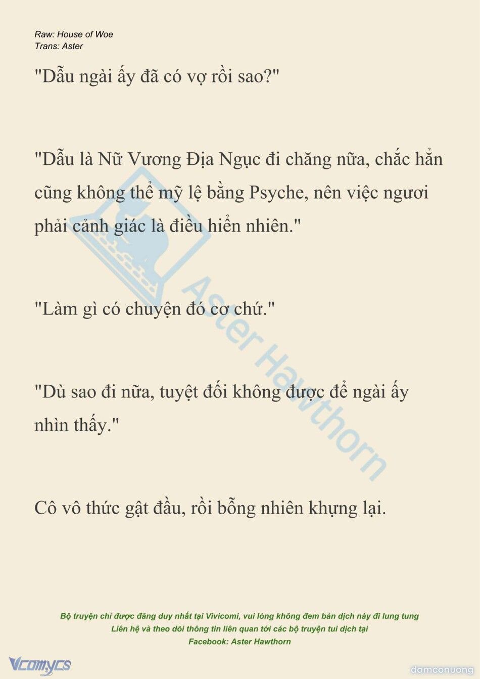 đọc truyện [novel] Dành Cho Các Nữ Thần: Dành Cho Psyche Chương 47 ảnh 18 tại Thiên Thai Truyện