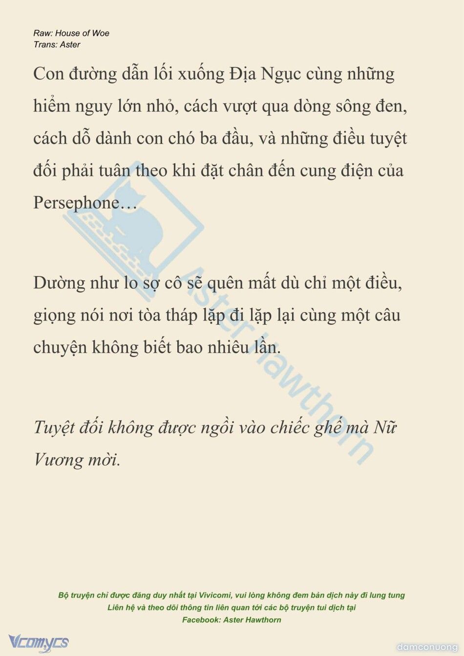đọc truyện [novel] Dành Cho Các Nữ Thần: Dành Cho Psyche Chương 47 ảnh 20 tại Thiên Thai Truyện