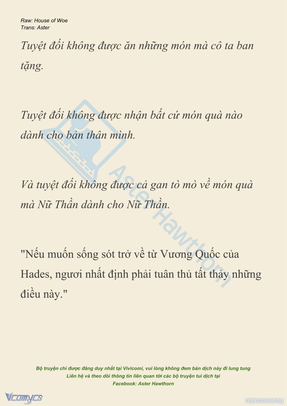 đọc truyện [novel] Dành Cho Các Nữ Thần: Dành Cho Psyche Chương 47 ảnh 21 tại Thiên Thai Truyện