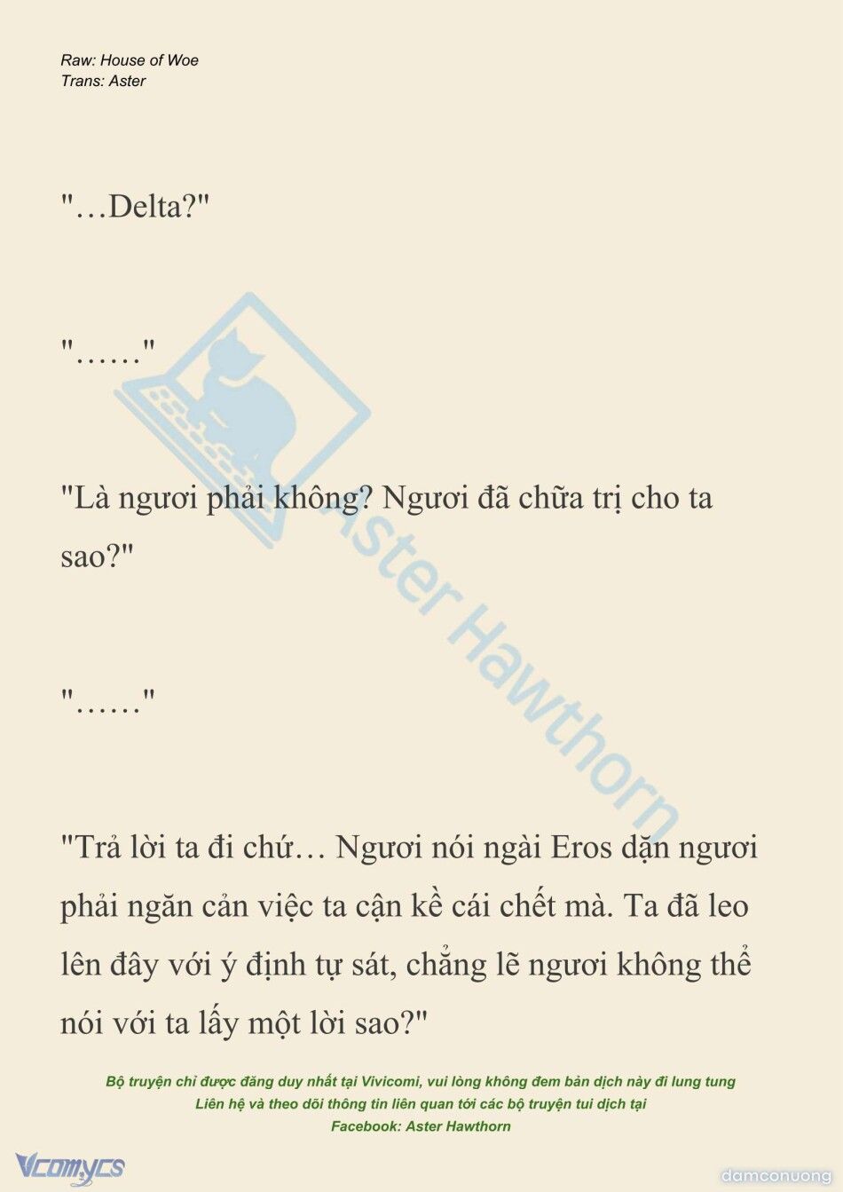 đọc truyện [novel] Dành Cho Các Nữ Thần: Dành Cho Psyche Chương 47 ảnh 4 tại Thiên Thai Truyện