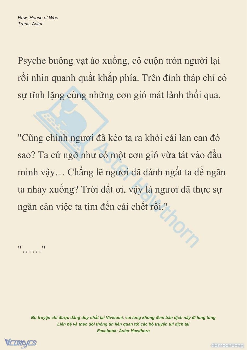 đọc truyện [novel] Dành Cho Các Nữ Thần: Dành Cho Psyche Chương 47 ảnh 5 tại Thiên Thai Truyện