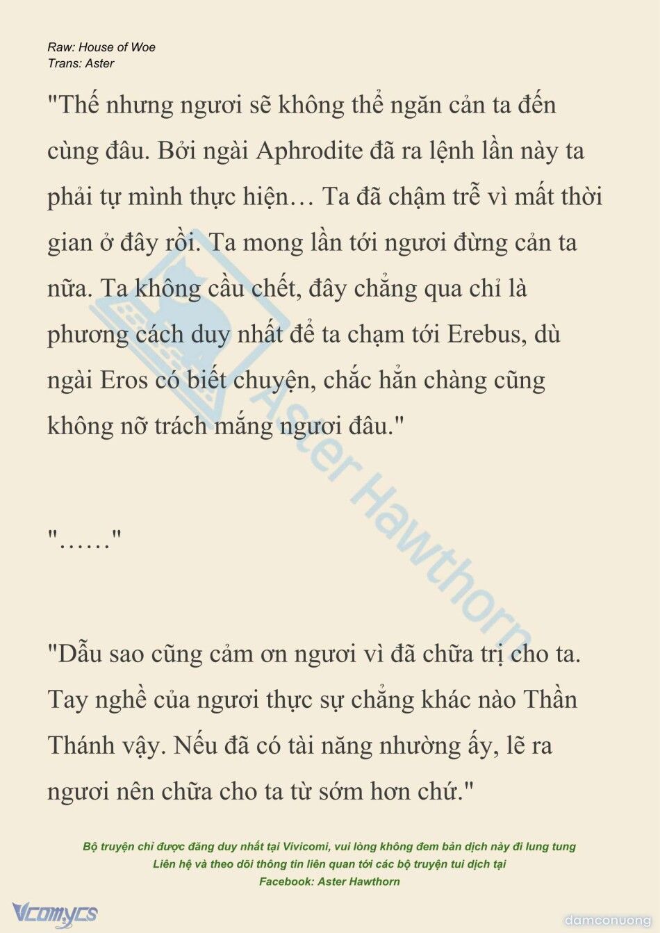 đọc truyện [novel] Dành Cho Các Nữ Thần: Dành Cho Psyche Chương 47 ảnh 6 tại Thiên Thai Truyện