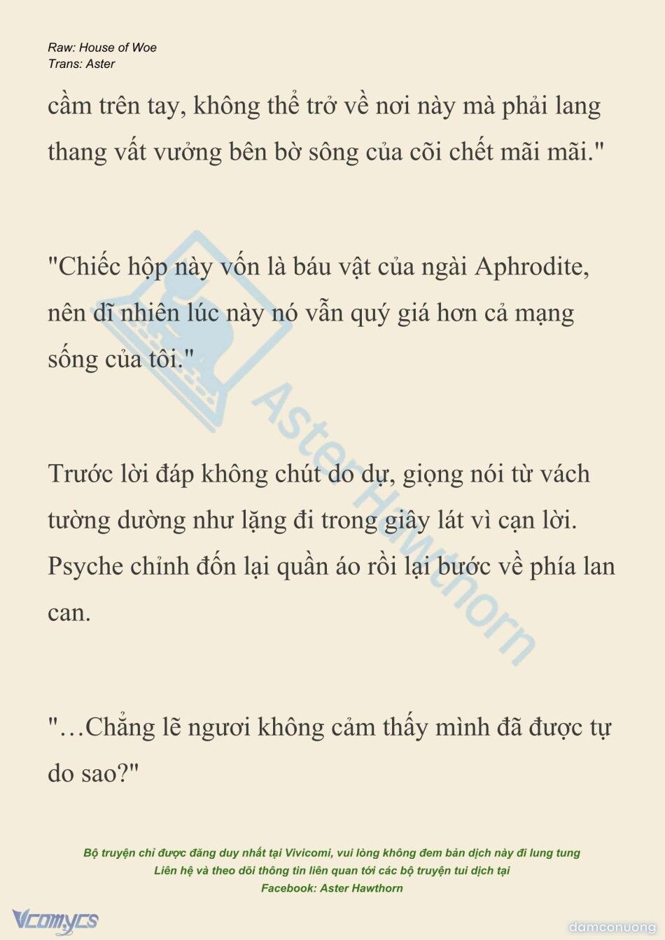 đọc truyện [novel] Dành Cho Các Nữ Thần: Dành Cho Psyche Chương 47 ảnh 11 tại Thiên Thai Truyện