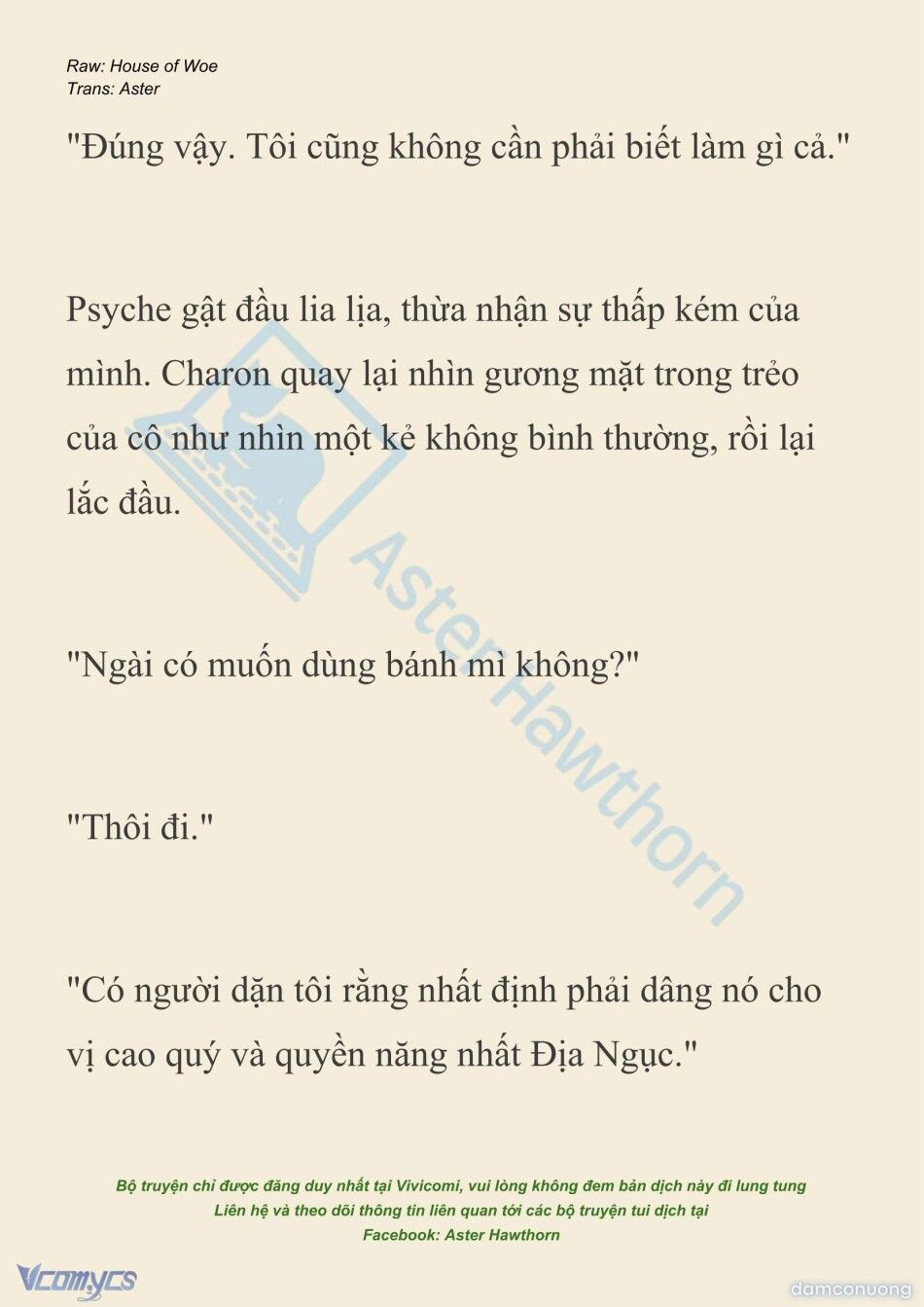 đọc truyện [novel] Dành Cho Các Nữ Thần: Dành Cho Psyche Chương 48 ảnh 13 tại Thiên Thai Truyện