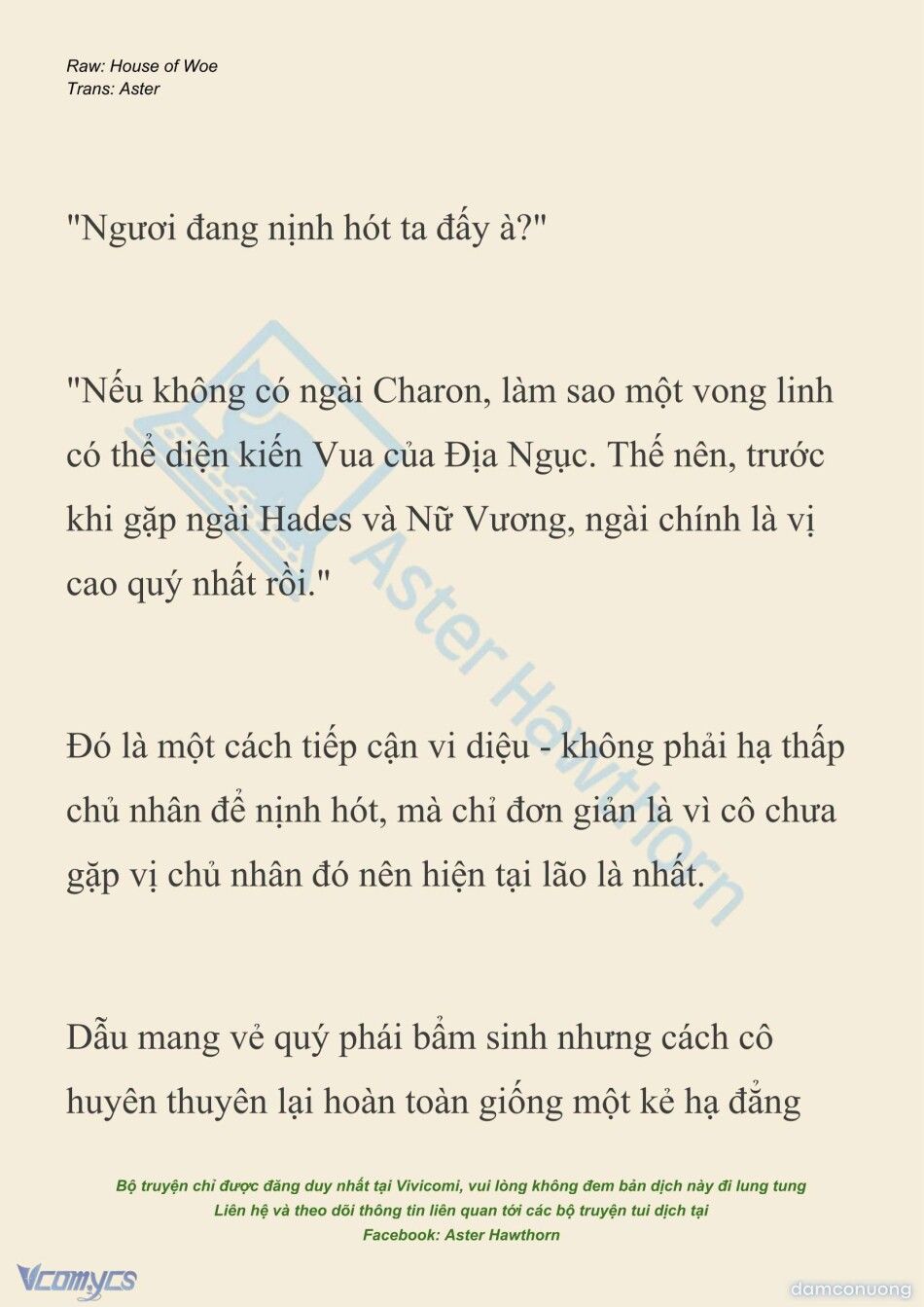 đọc truyện [novel] Dành Cho Các Nữ Thần: Dành Cho Psyche Chương 48 ảnh 14 tại Thiên Thai Truyện