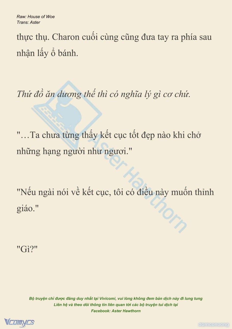 đọc truyện [novel] Dành Cho Các Nữ Thần: Dành Cho Psyche Chương 48 ảnh 15 tại Thiên Thai Truyện