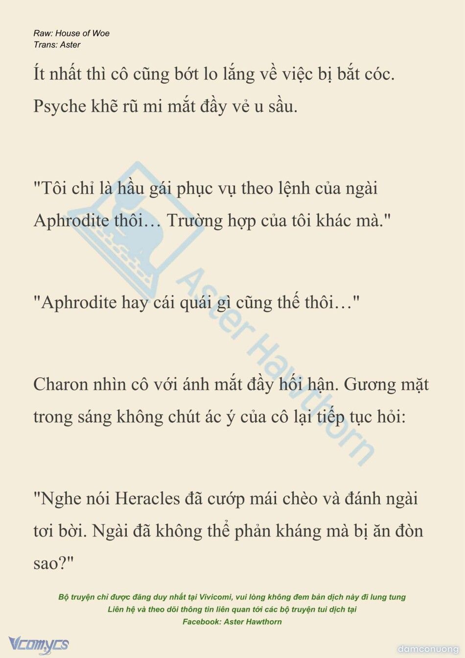 đọc truyện [novel] Dành Cho Các Nữ Thần: Dành Cho Psyche Chương 48 ảnh 17 tại Thiên Thai Truyện
