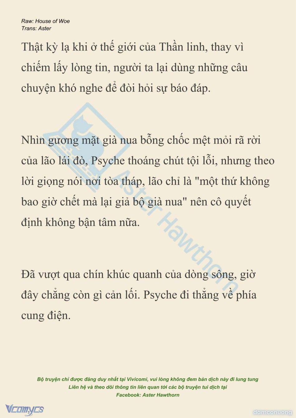 đọc truyện [novel] Dành Cho Các Nữ Thần: Dành Cho Psyche Chương 48 ảnh 22 tại Thiên Thai Truyện