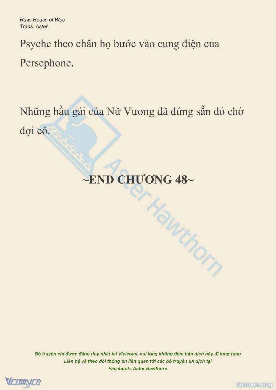đọc truyện [novel] Dành Cho Các Nữ Thần: Dành Cho Psyche Chương 48 ảnh 24 tại Thiên Thai Truyện