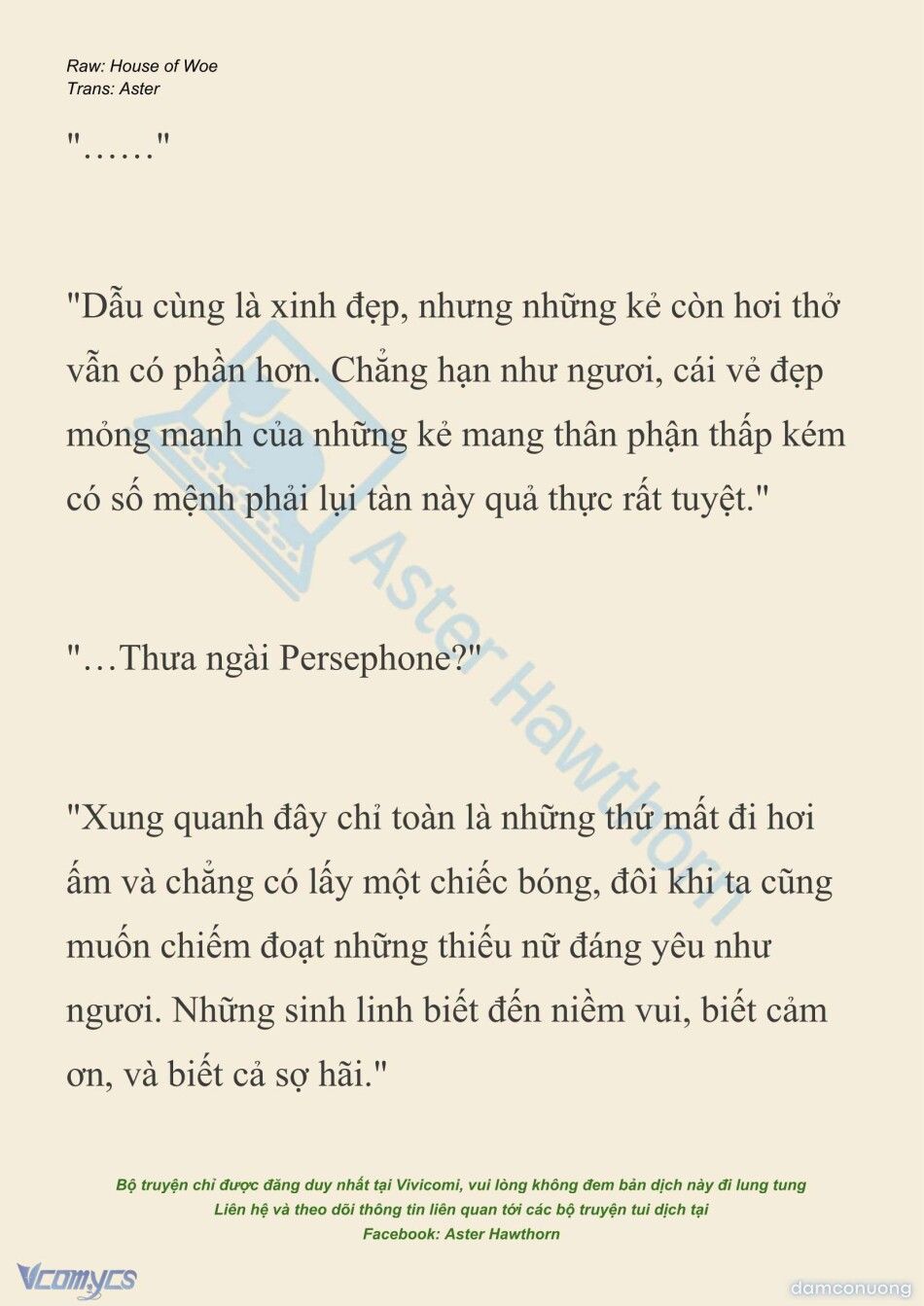 đọc truyện [novel] Dành Cho Các Nữ Thần: Dành Cho Psyche Chương 49 ảnh 14 tại Thiên Thai Truyện