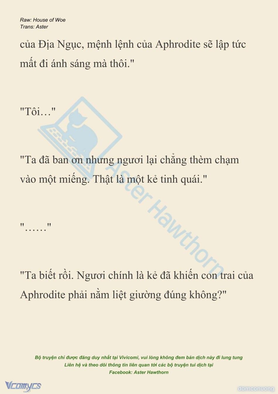 đọc truyện [novel] Dành Cho Các Nữ Thần: Dành Cho Psyche Chương 49 ảnh 16 tại Thiên Thai Truyện