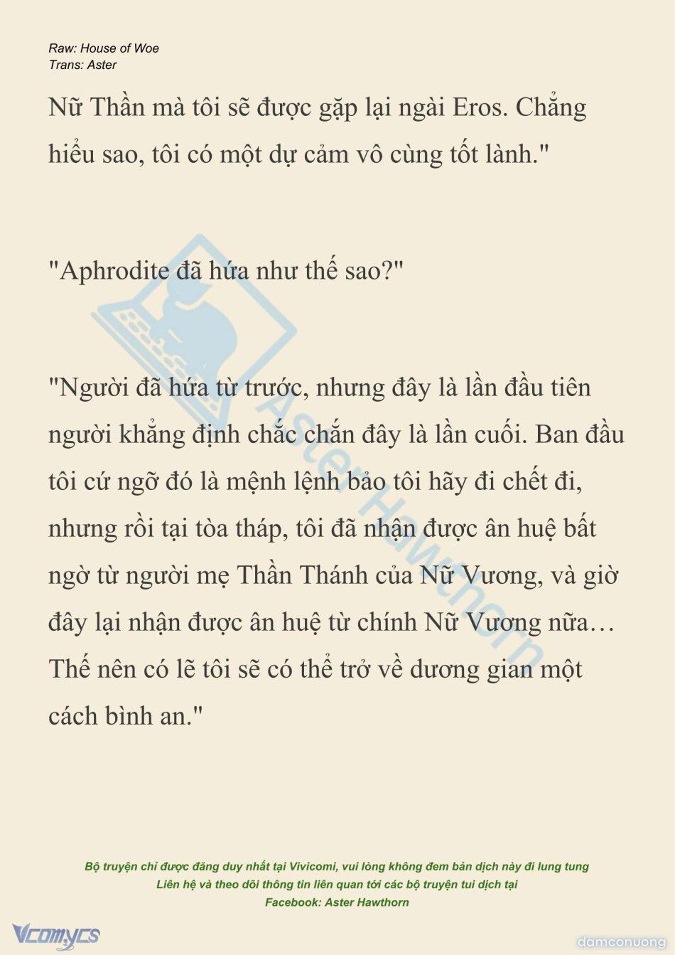 đọc truyện [novel] Dành Cho Các Nữ Thần: Dành Cho Psyche Chương 49 ảnh 18 tại Thiên Thai Truyện