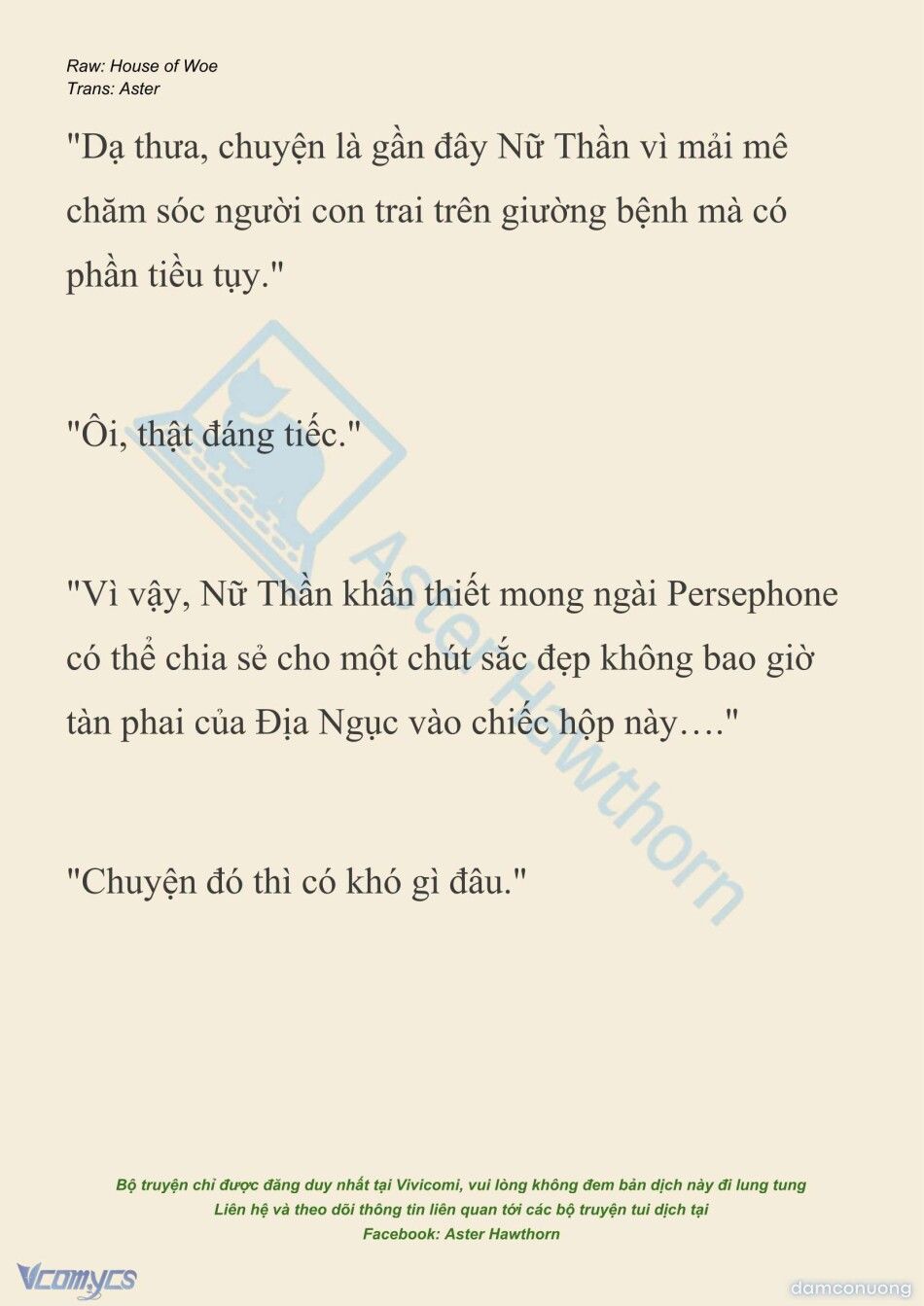 đọc truyện [novel] Dành Cho Các Nữ Thần: Dành Cho Psyche Chương 49 ảnh 5 tại Thiên Thai Truyện