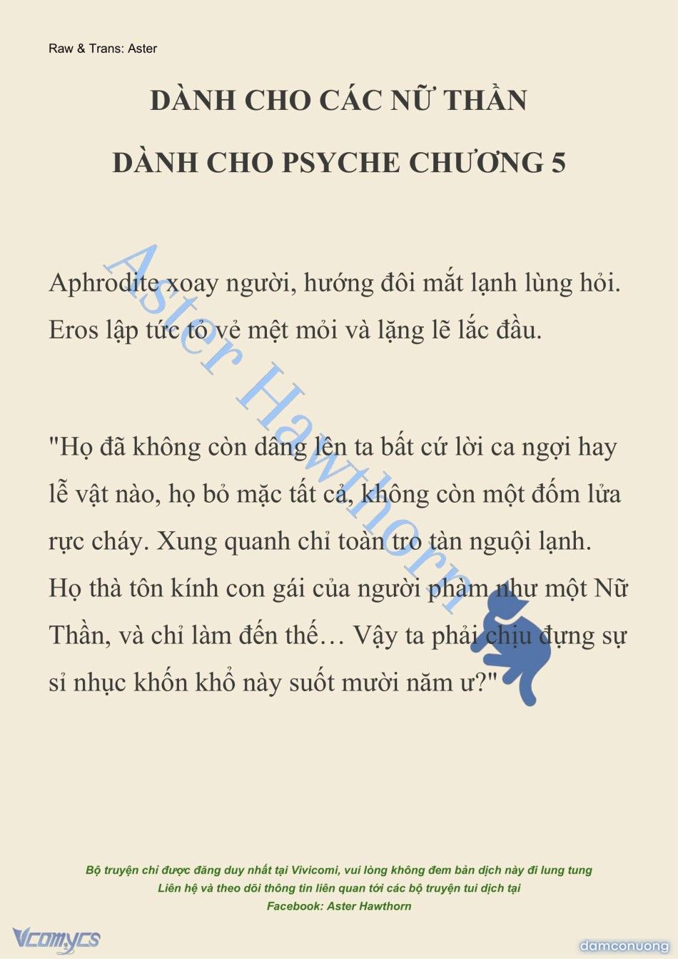 đọc truyện [novel] Dành Cho Các Nữ Thần: Dành Cho Psyche Chương 5 ảnh 3 tại Thiên Thai Truyện
