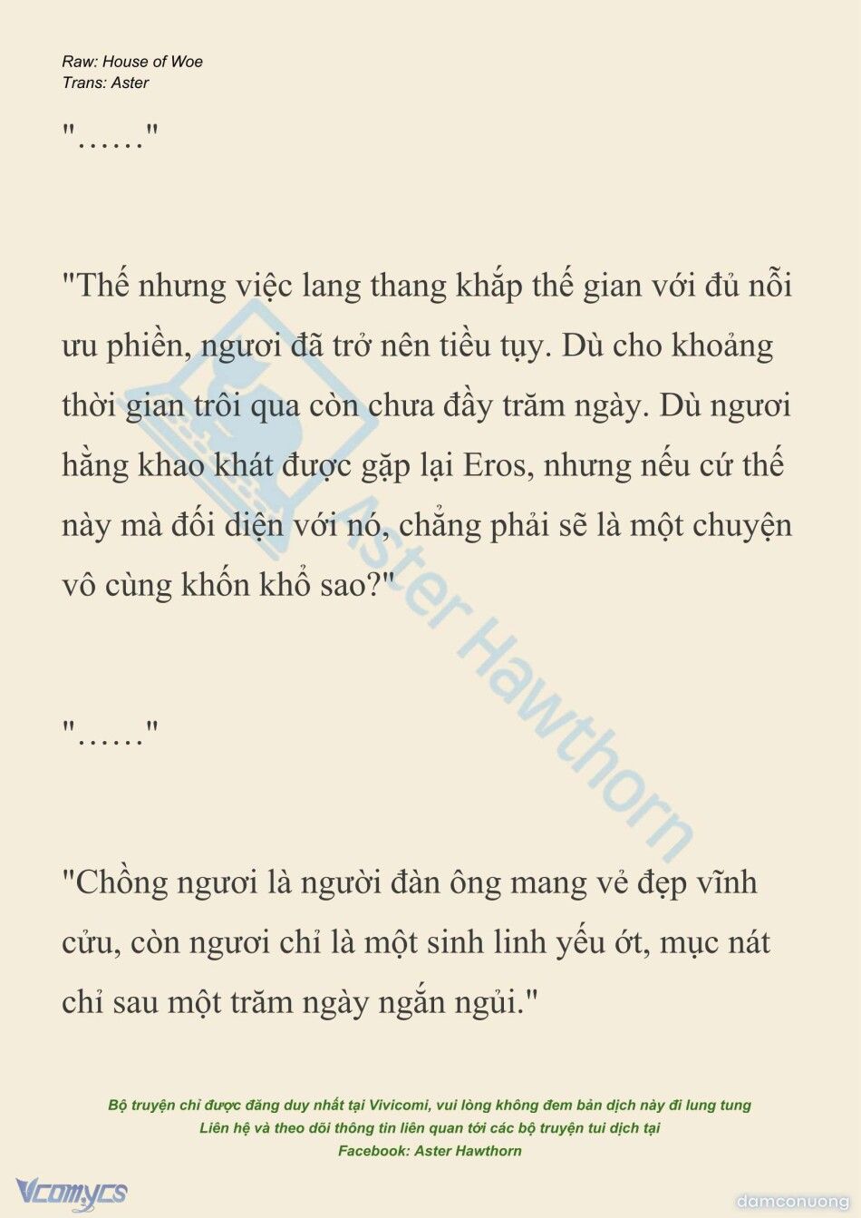 đọc truyện [novel] Dành Cho Các Nữ Thần: Dành Cho Psyche Chương 50 ảnh 3 tại Thiên Thai Truyện