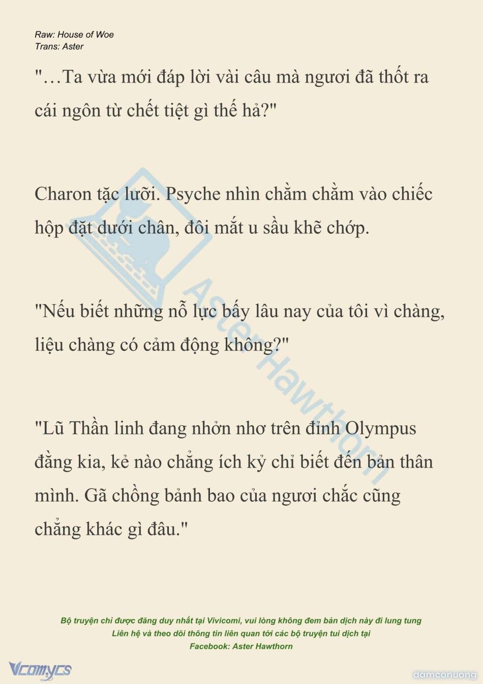 đọc truyện [novel] Dành Cho Các Nữ Thần: Dành Cho Psyche Chương 50 ảnh 13 tại Thiên Thai Truyện