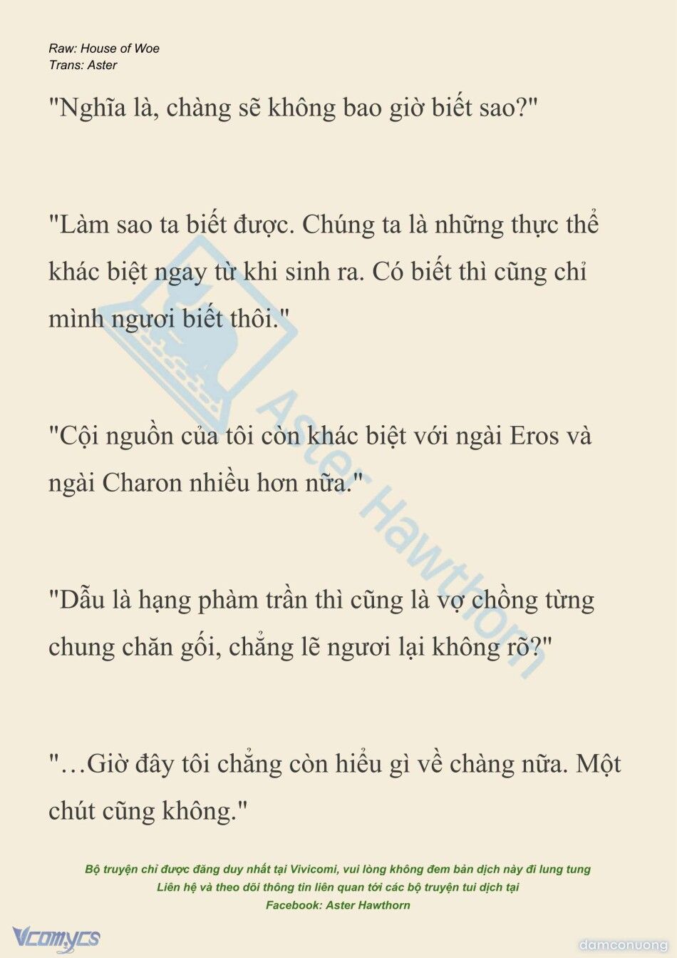 đọc truyện [novel] Dành Cho Các Nữ Thần: Dành Cho Psyche Chương 50 ảnh 14 tại Thiên Thai Truyện