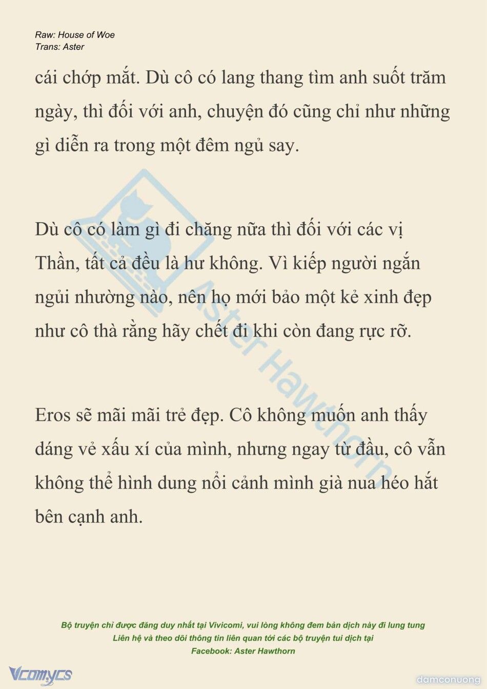 đọc truyện [novel] Dành Cho Các Nữ Thần: Dành Cho Psyche Chương 50 ảnh 18 tại Thiên Thai Truyện