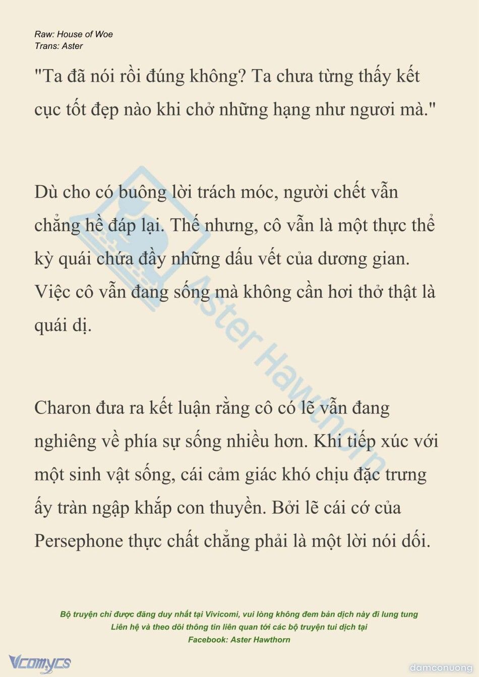 đọc truyện [novel] Dành Cho Các Nữ Thần: Dành Cho Psyche Chương 51 ảnh 12 tại Thiên Thai Truyện