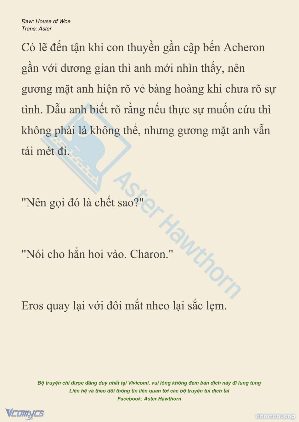 đọc truyện [novel] Dành Cho Các Nữ Thần: Dành Cho Psyche Chương 51 ảnh 19 tại Thiên Thai Truyện