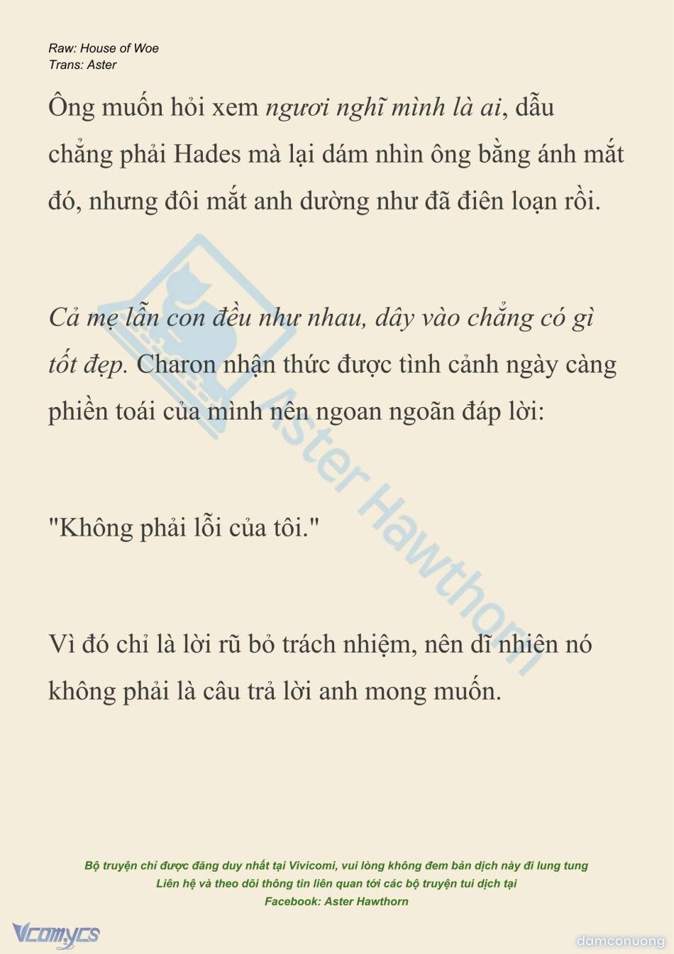 đọc truyện [novel] Dành Cho Các Nữ Thần: Dành Cho Psyche Chương 51 ảnh 20 tại Thiên Thai Truyện