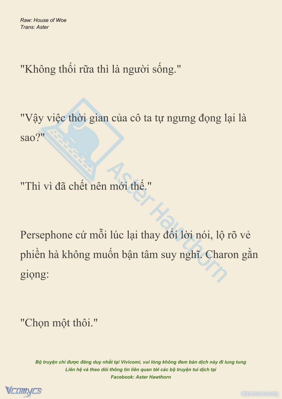 đọc truyện [novel] Dành Cho Các Nữ Thần: Dành Cho Psyche Chương 51 ảnh 4 tại Thiên Thai Truyện